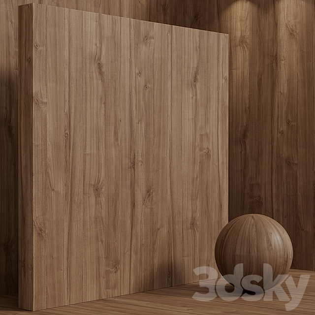 Material wood (seamless) elm – set 118 3DS Max Model - thumbnail 6