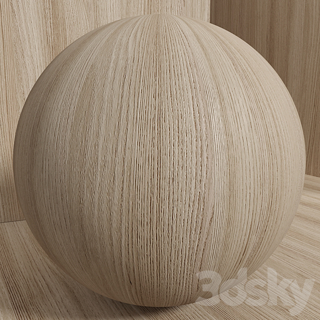 Material wood (seamless) elm – set 125 3DS Max Model - thumbnail 3