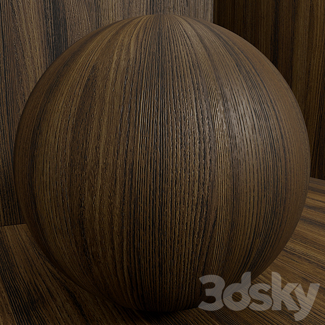 Material wood (seamless) elm – set 125 3DS Max Model - thumbnail 4