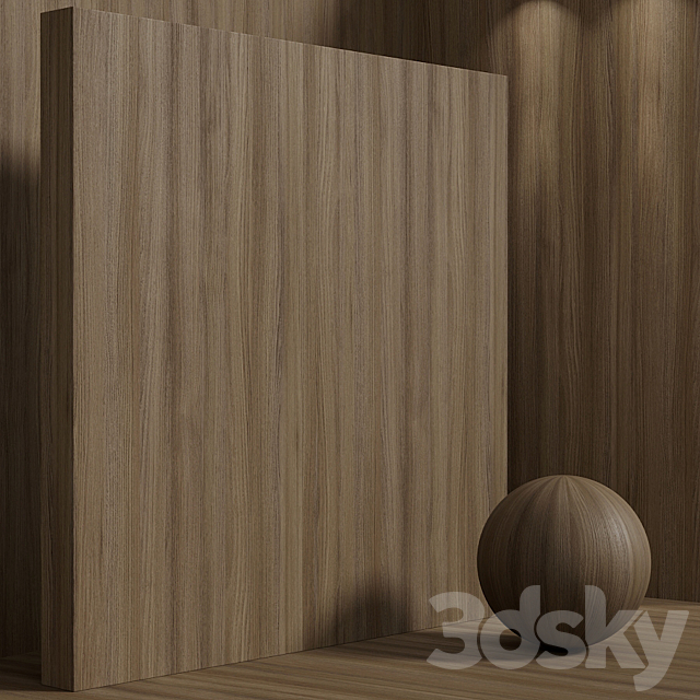 Material wood (seamless) elm – set 125 3DS Max Model - thumbnail 5