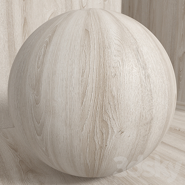 Material wood (seamless) oak – set 119 3DS Max Model - thumbnail 4