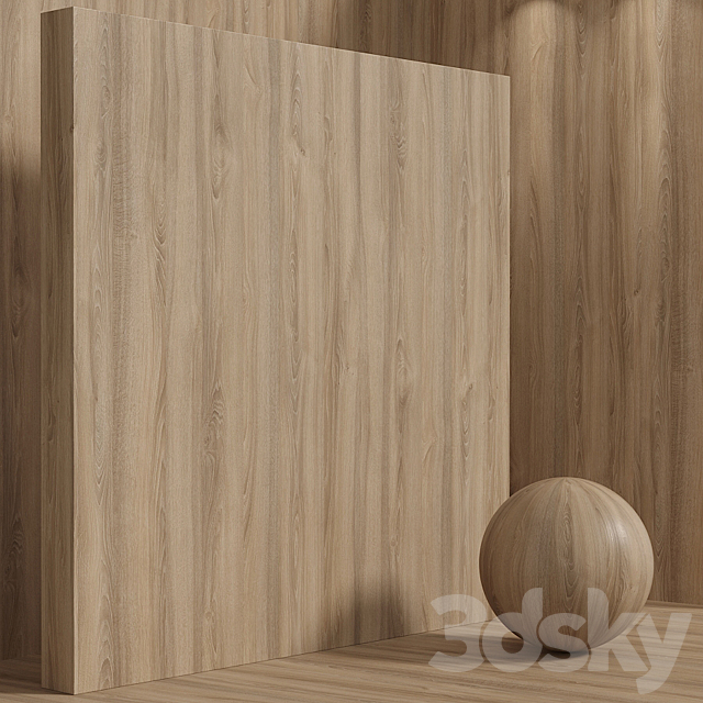 Material wood (seamless) oak – set 119 3DS Max Model - thumbnail 6