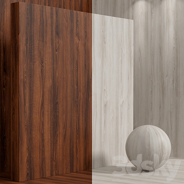 Material wood (seamless) oak – set 119 3DS Max Model - thumbnail 7