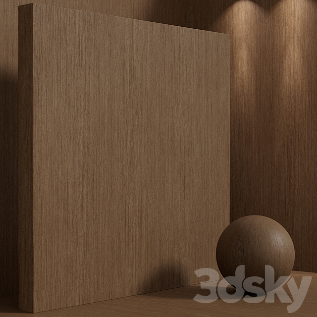 Material wood (seamless) veneer fine – set 150 3DS Max Model - thumbnail 3