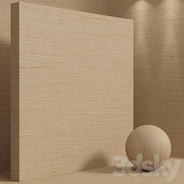 Material wood (seamless) walnut – set 112 3DS Max Model - thumbnail 5