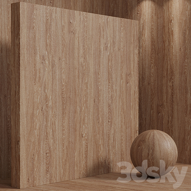 Material wood (seamless) walnut – set 113 3DS Max Model - thumbnail 2