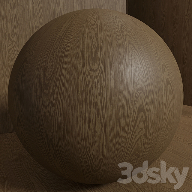 Material wood (seamless) wenge – set 158 3DS Max Model - thumbnail 6