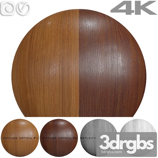 Materials Wood Seamless texture – teak - thumbnail 1