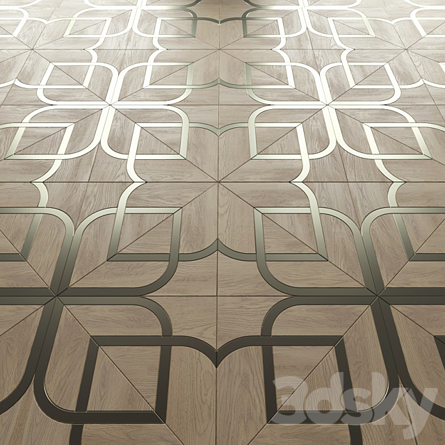 MODULAR PARQUET FINEX ARTE TECH 3ds Max - thumbnail 1