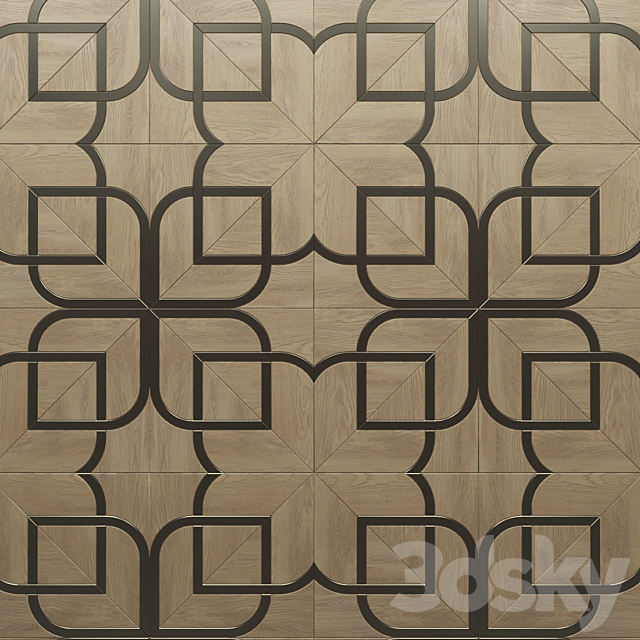 MODULAR PARQUET FINEX ARTE TECH 3ds Max - thumbnail 2