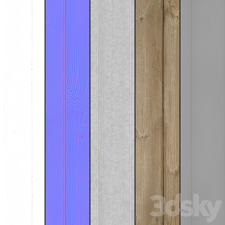 Mrf Wood Panel01 3DS Max Model - thumbnail 2