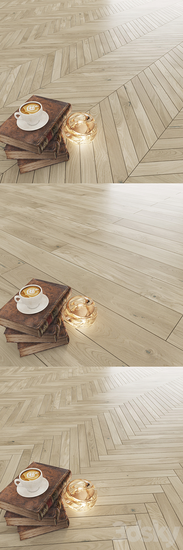 Oak Biscuits Grande 3DS Max Model - thumbnail 2