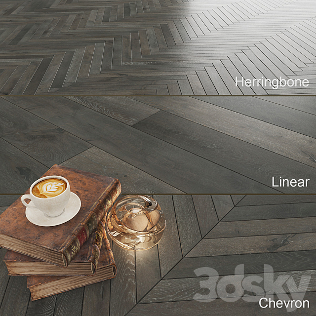 Oak Createur Parquet 3DSMax File - thumbnail 1