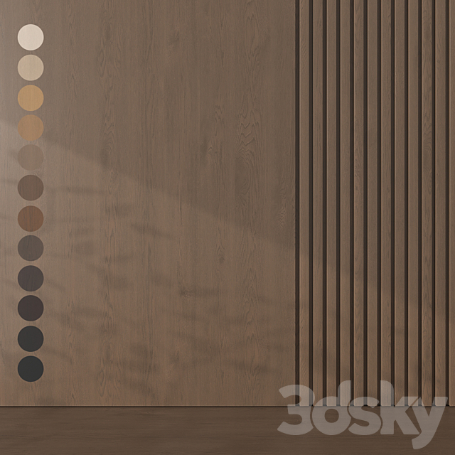 Oak texture 077 3ds Max - thumbnail 1