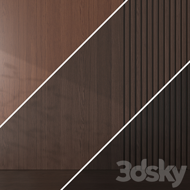 Oak texture 084 3DS Max Model - thumbnail 5