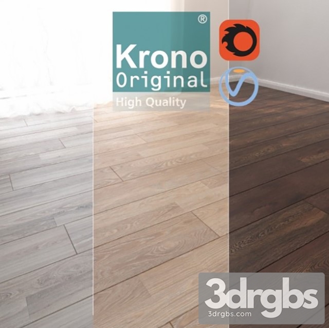 Oak Wood Floor Set 4 3dsmax Download - thumbnail 1