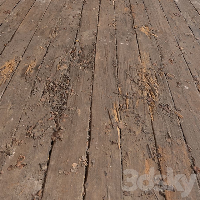 Old wood 3DSMax File - thumbnail 2