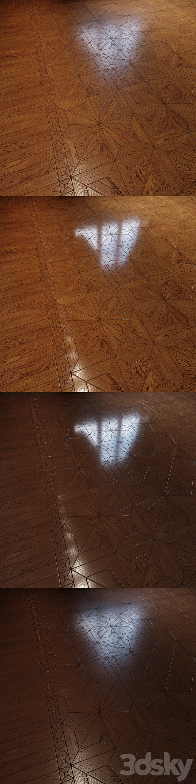 Parquet 1 | Modular parquet “Amberley” 3DSMax File - thumbnail 2