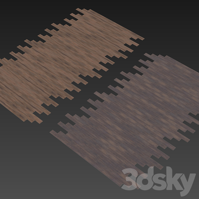 Parquet 16 (2 species. without the use of plug-ins) 3DSMax File - thumbnail 3