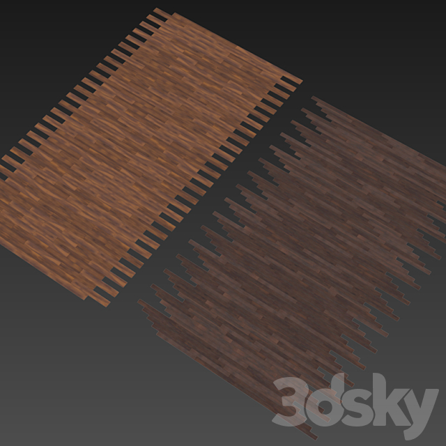 Parquet 24 (2 species. without the use of plug-ins) 3DSMax File - thumbnail 3