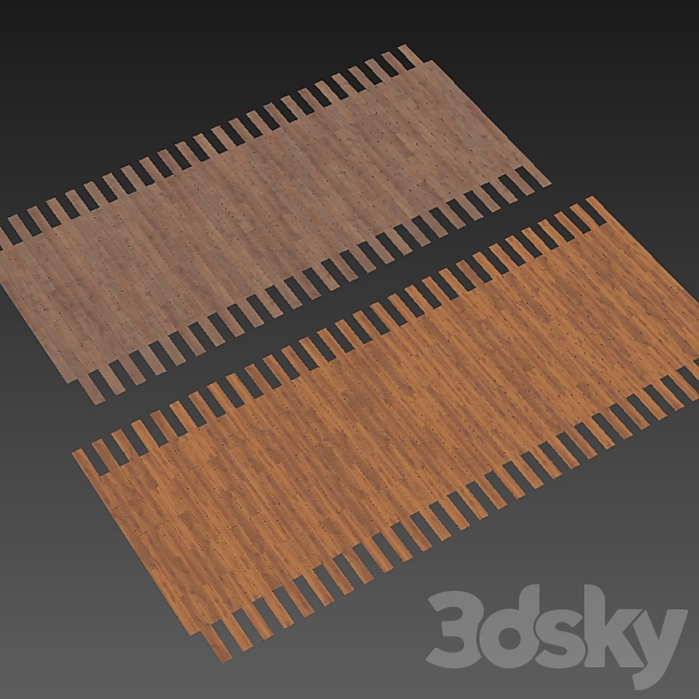 Parquet 5 (2 species without the use of plug-ins) 3DS Max Model - thumbnail 3