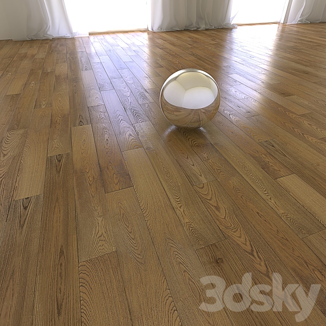 Parquet. ash – 3 types (MultiTexture + FloorGenerator) 3DSMax File - thumbnail 2