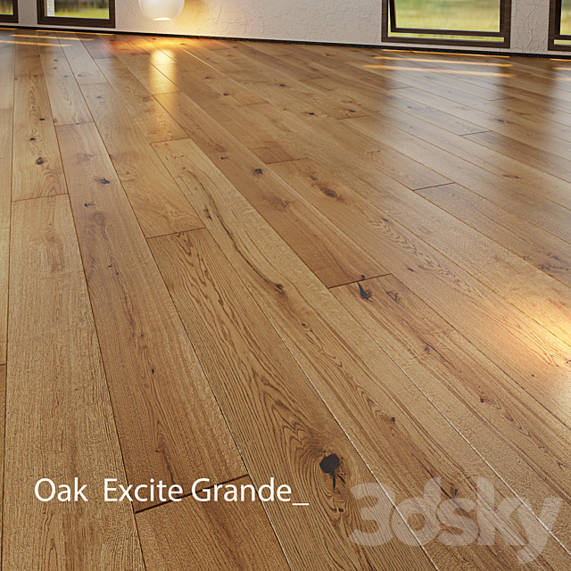 Parquet Barlinek Floorboard – Excite Grande 3DSMax File - thumbnail 1