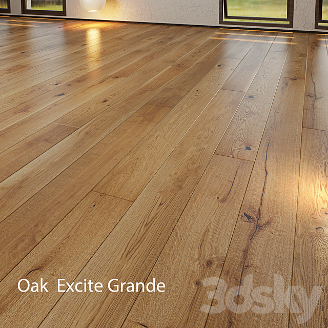 Parquet Barlinek Floorboard – Excite Grande 3DSMax File - thumbnail 2