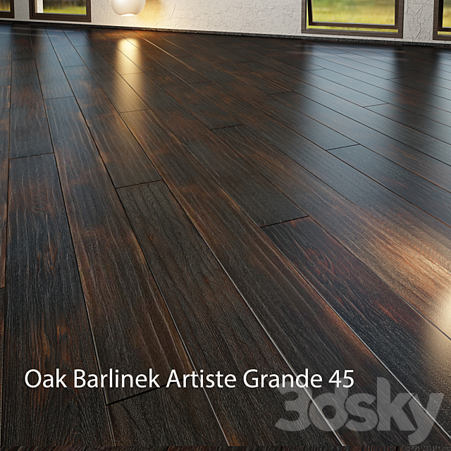 Parquet Barlinek Floorboard – Jean Marc Artisan – Artiste Grande 3ds Max - thumbnail 2