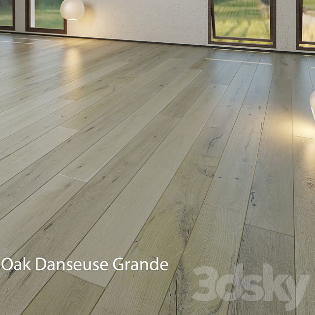 Parquet Barlinek Floorboard – Jean Marc Artisan – Danseuse Grande 3DSMax File - thumbnail 1