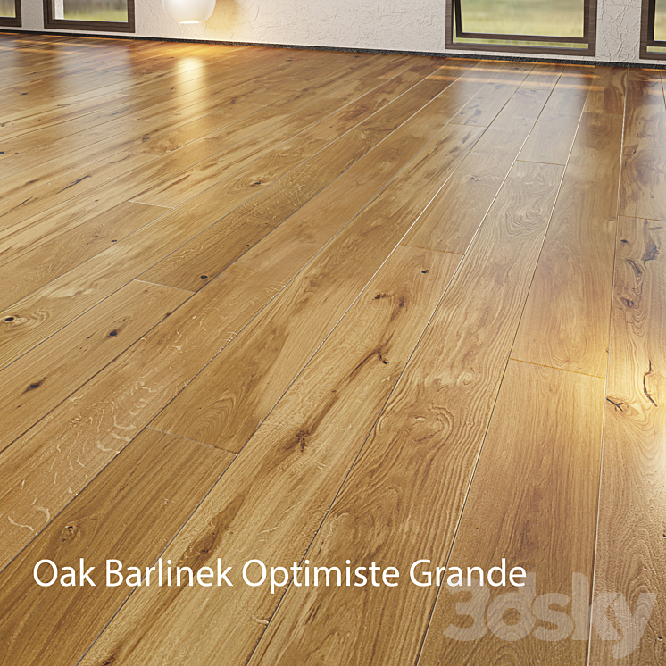 Parquet Barlinek Floorboard – Jean Marc Artisan – Optimiste Grande 3DS Max - thumbnail 1