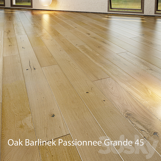 Parquet Barlinek Floorboard – Jean Marc Artisan – Passionnee Grande 3ds Max - thumbnail 1