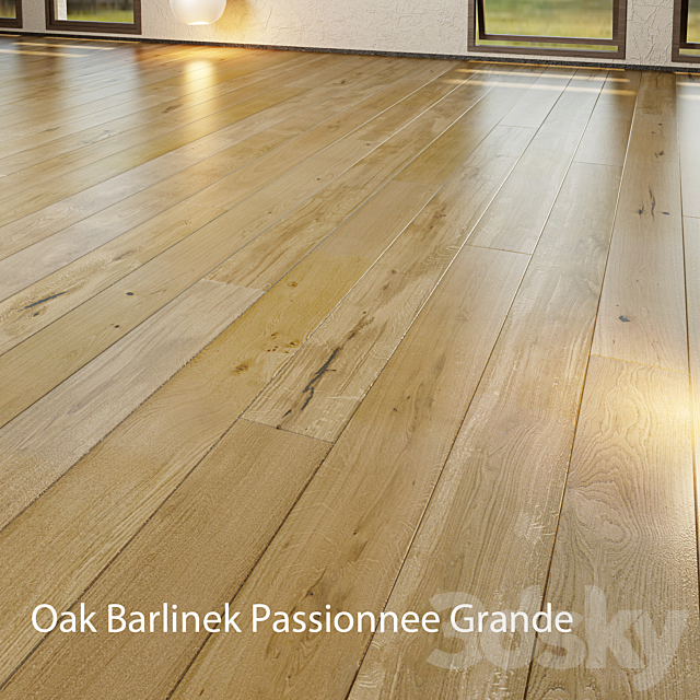 Parquet Barlinek Floorboard – Jean Marc Artisan – Passionnee Grande 3ds Max - thumbnail 2