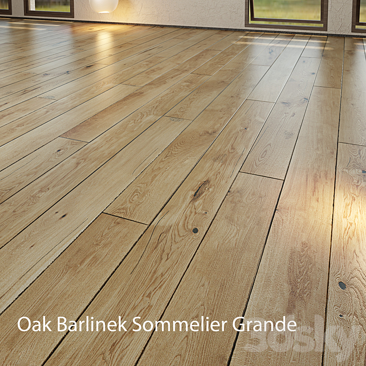 Parquet Barlinek Floorboard – Jean Marc Artisan – Sommelier Grande 3DS Max - thumbnail 2