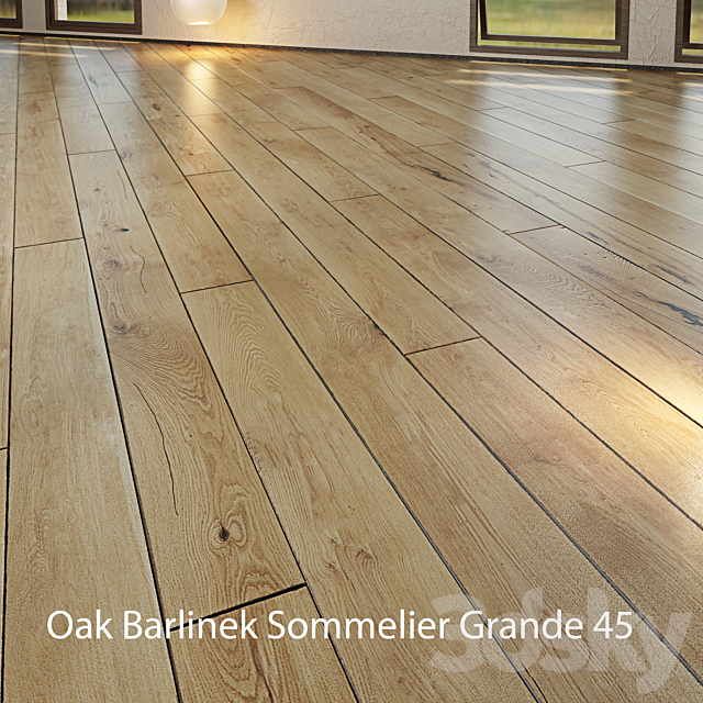 Parquet Barlinek Floorboard – Jean Marc Artisan – Sommelier Grande 3DSMax File - thumbnail 1