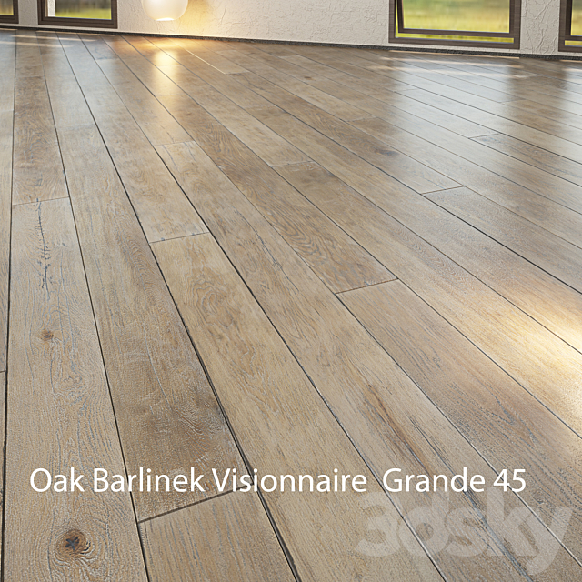 Parquet Barlinek Floorboard – Jean Marc Artisan – Visionnaire Grande 3ds Max - thumbnail 2