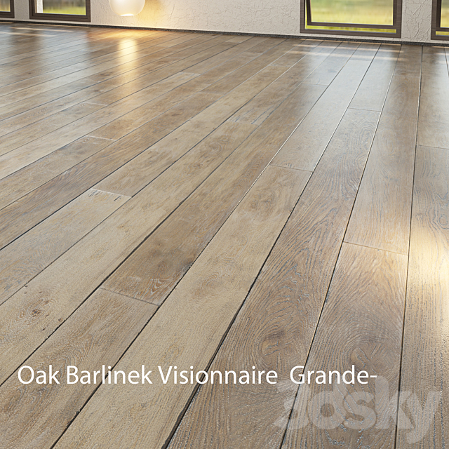 Parquet Barlinek Floorboard – Jean Marc Artisan – Visionnaire Grande 3ds Max - thumbnail 3