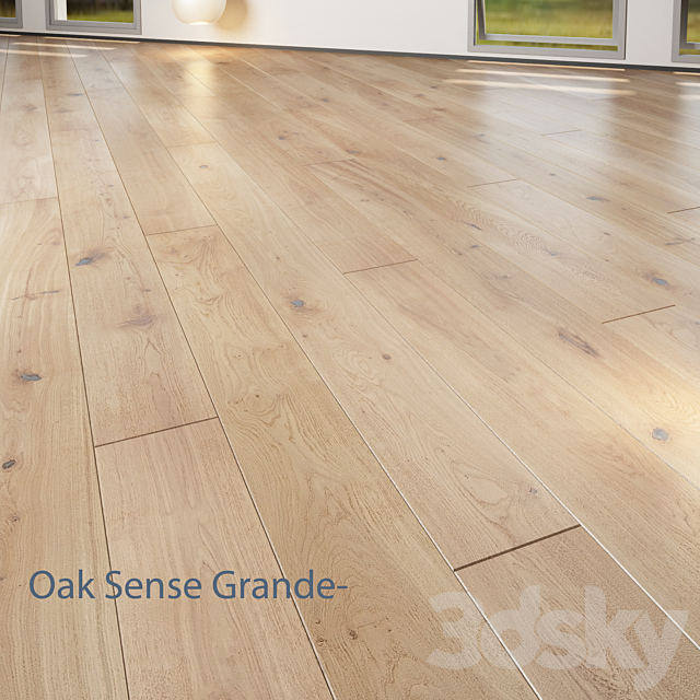 Parquet board Barlinek Floorboard – Sense Grande 3DSMax File - thumbnail 2