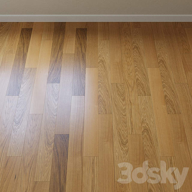 Parquet board Upofloor (Upofloor) oak oak 3DS Max Model - thumbnail 2