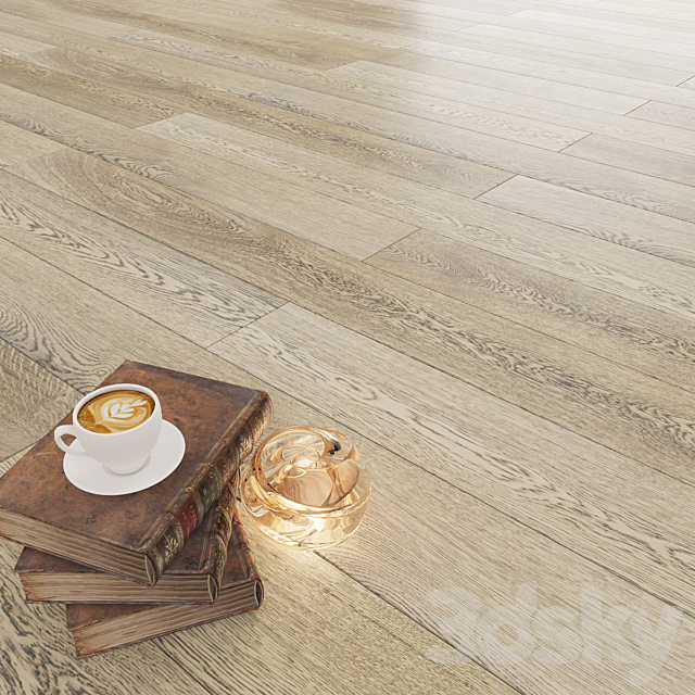 Parquet Classic Black Patina Gray 3DSMax File - thumbnail 1