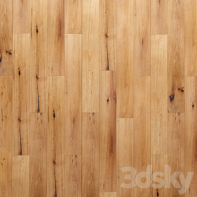 Parquet DuChateau Natural. NO PLUGINS. 3DS Max Model - thumbnail 2