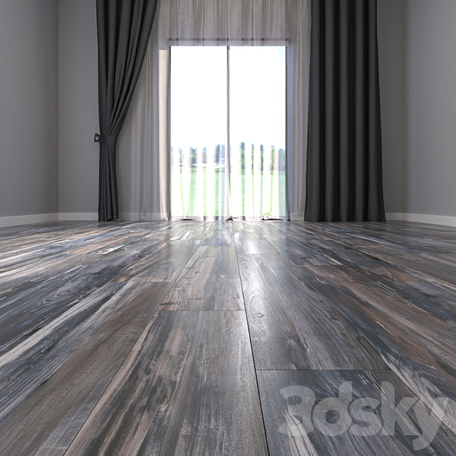 Parquet Floor 59 Part 1 3DS Max Model - thumbnail 2