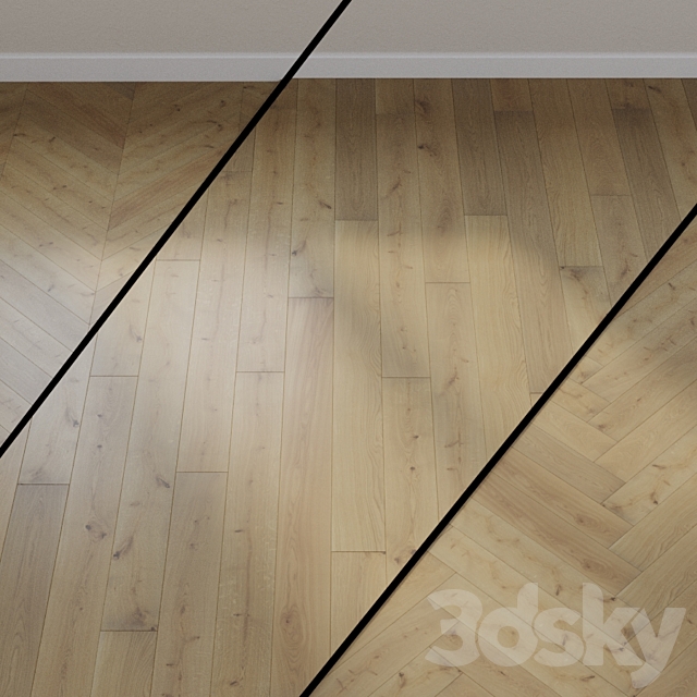 Parquet Grand Naturals – Oak Reed Gray (1101010889) oak 3ds Max - thumbnail 1