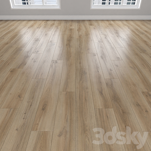 Parquet Oak 3 types: herringbone linear chevron 3ds Max - thumbnail 2