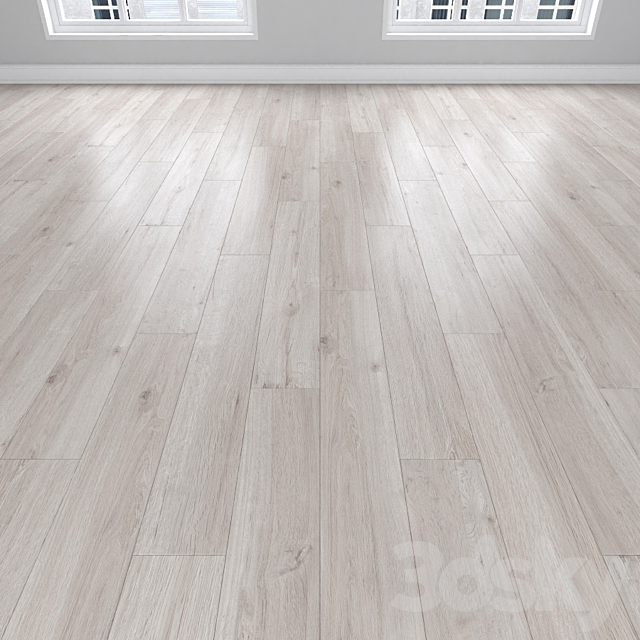 Parquet Oak 3 types: herringbone linear chevron. 3DS Max Model - thumbnail 2