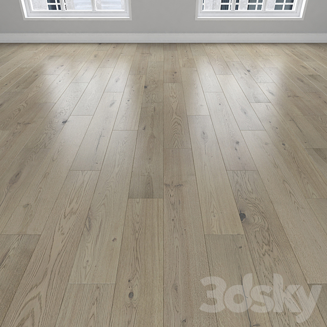 Parquet Oak. 3 types: herringbone. linear. chevron 3DSMax File - thumbnail 2