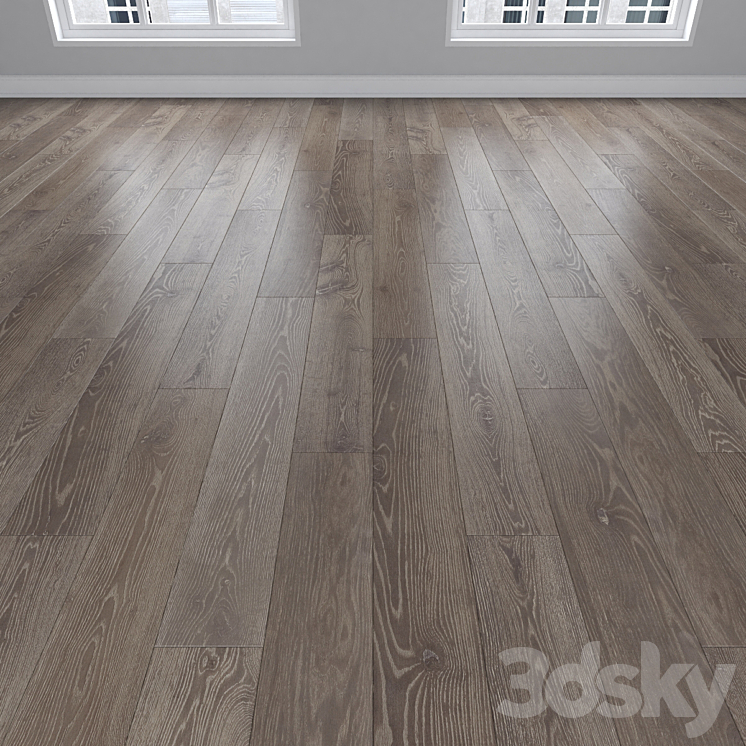 Parquet Oak 3DS Max Model - thumbnail 2