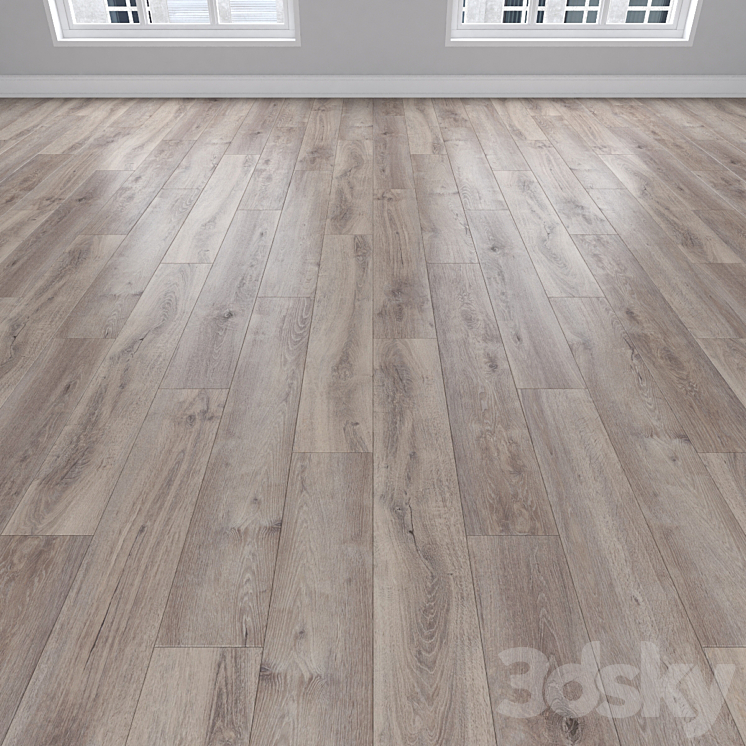 Parquet Oak 3DS Max Model - thumbnail 2