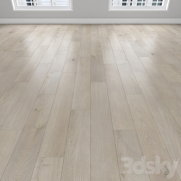 Parquet Oak 3DS Max Model - thumbnail 2