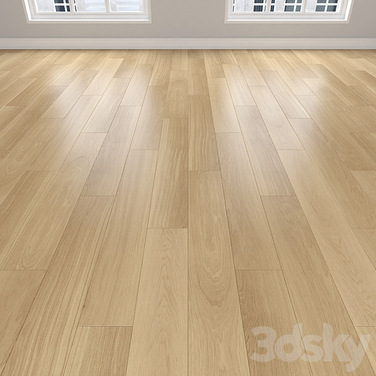 Parquet Oak 3DS Max - thumbnail 2